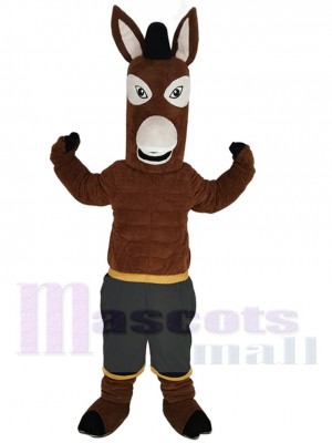 Mule costume de mascotte