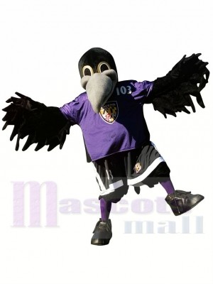 Corbeau léger et sportif Costume de mascotte