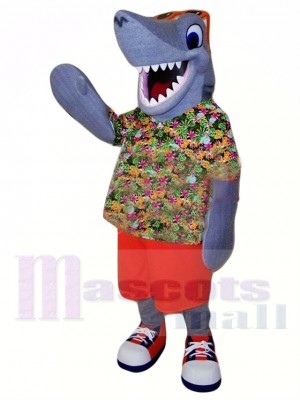 sport Heureux Requin Costume de mascotte