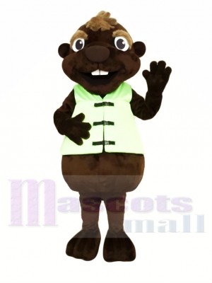 Chocolat castor Costumes De Mascotte