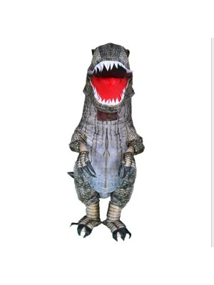 Féroce Tyrannosaurus Dinosaure Gonflable CostumeT-Rex Halloween Noël Costume pour Adulte