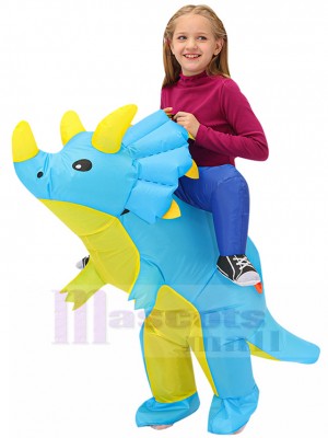 Costume gonflable de dinosaure