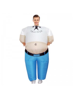 Personnel Entraîneur Gonflable Costume les Marin Homme Cosplay Costume pour Adulte Masculin