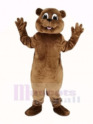 Woody Woodchuck Mascotte Costume Animal