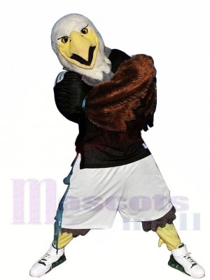 Aigle féroce sportif Costume de mascotte