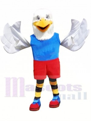 Superbe College Eagle Costume de mascotte