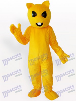 Ours jaune Costume de mascotte animale