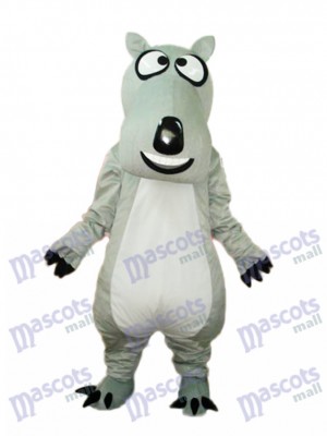 Déguisement de mascotte d'ours gris Mascotte Costume Animal