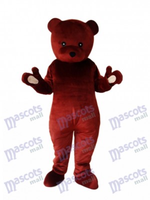 Cuisinier Ours Brun Mascotte Costume Adulte Animal