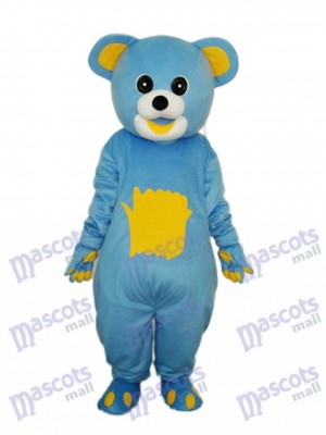 Déguisement de mascotte jaune ours jaune mascotte animal