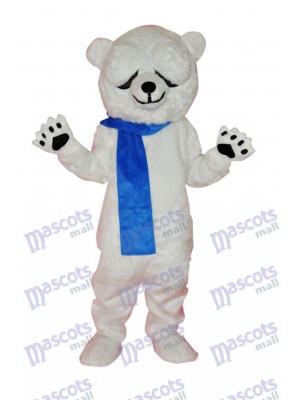 Costume de mascotte adulte mignon ours polaire Animal