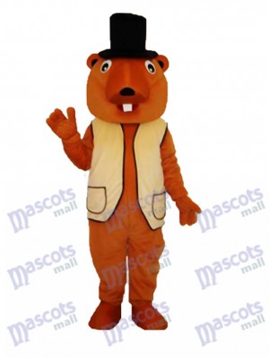 Costume de mascotte castor adulte