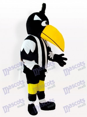 Gros bec jaune Costume de mascotte d'oiseau pivert