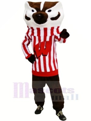 Fort Bucky Blaireau Mascotte Les costumes Animal