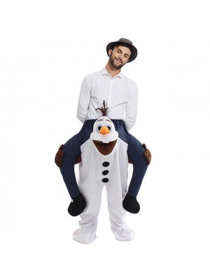 Congelé Olaf Porter moi Montez sur Halloween Noël Costume pour Adulte/enfant