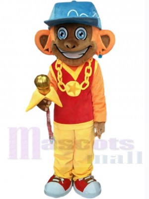 Singe costume de mascotte