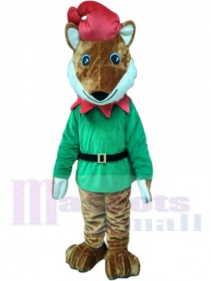 Renard costume de mascotte