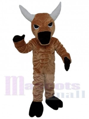 Taureau costume de mascotte