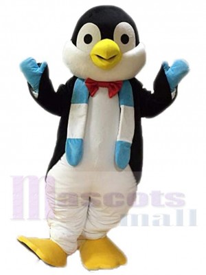 Pingouin costume de mascotte