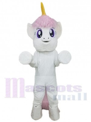 Licorne costume de mascotte