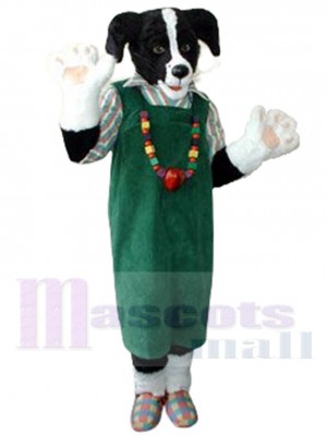 Mlle Bindergarten Chien costume de mascotte