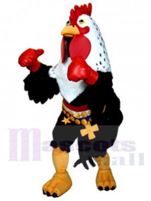 Rex Goliath Coq costume de mascotte