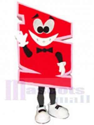 Publicité ADI Mec costume de mascotte