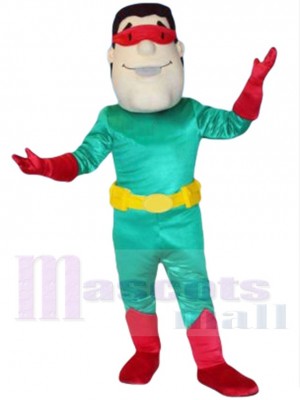 Capitaine WOW costume de mascotte