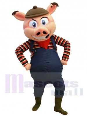 Cochon costume de mascotte