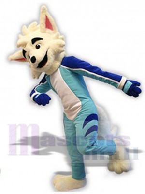 Chien loup renard costume de mascotte