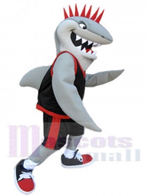 Requin costume de mascotte