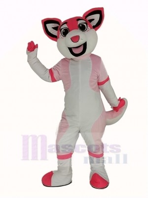 Rose Rauque Chien Mascotte Costume Animal