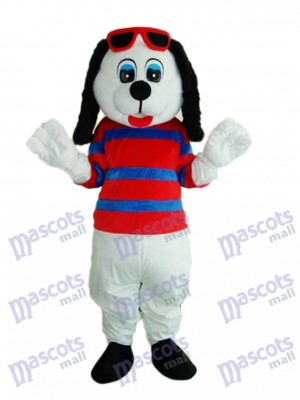 Mascotte de chien heureux Costume adulte Animal