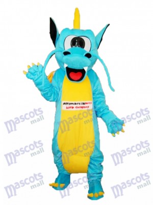 Dents dentelées Dragon Mascotte Costume adulte Animal