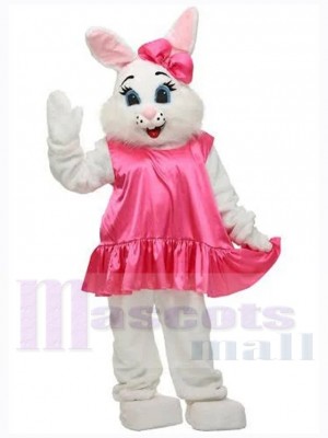 Lapin de Pâques costume de mascotte
