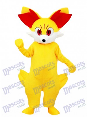 Costume de mascotte de Fennekin Fired Pokemon Pokémon GO Pocket Monster