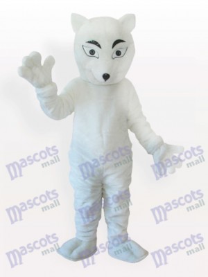 Costume de mascotte adulte Fox blanc polaire