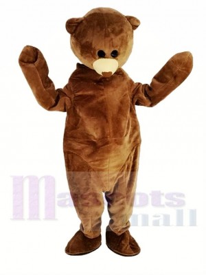 Ours en peluche brun Costume de mascotte