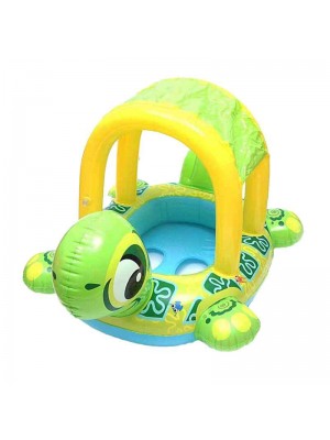 Gonflable Nager Flotte Jouets Dessin animé Tortue Forme Eau sport Pour Bébé Des gamins