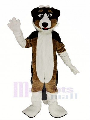 Noir et marron Berger Chien Mascotte Costume Animal