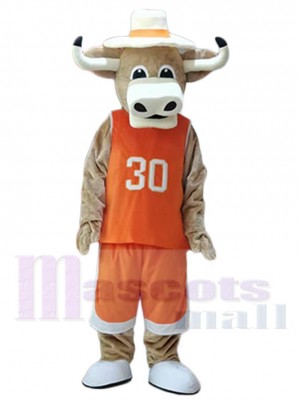 Taureau Texas Longhorns costume de mascotte