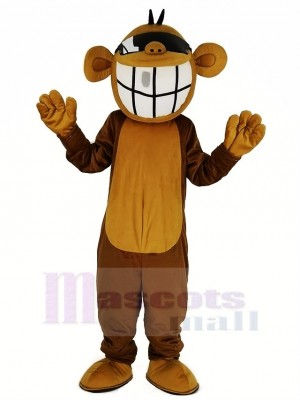 Cool Marrant Singe Mascotte Costume Animal