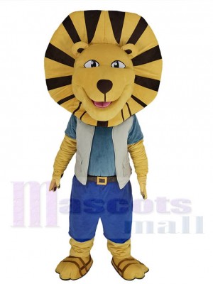 Lion costume de mascotte