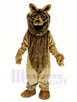 marron allemand Berger Chien Mascotte Costume