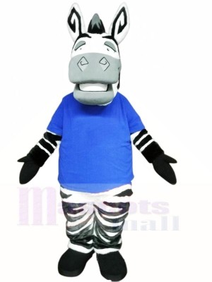 Zèbre léger mignon Costumes De Mascotte