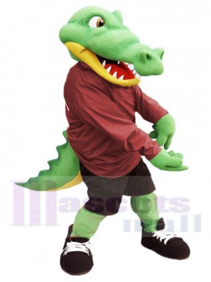 Alligator costume de mascotte