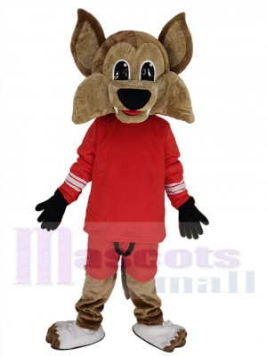 Coyote Loup costume de mascotte