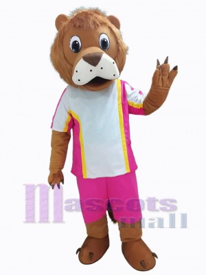 Lion costume de mascotte