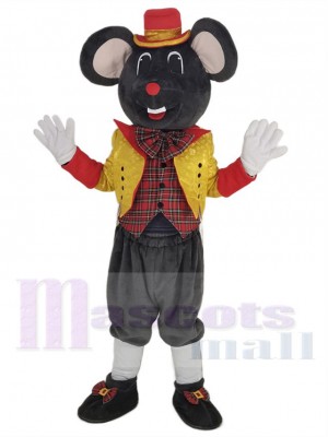 Souris costume de mascotte