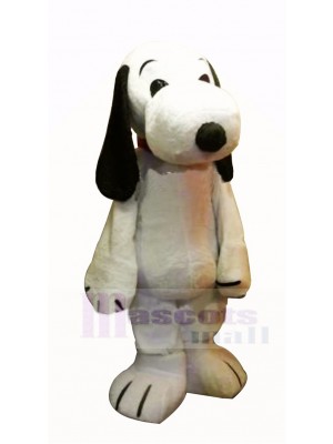 Mignonne Snoopy Chien Mascotte Costume Dessin animé